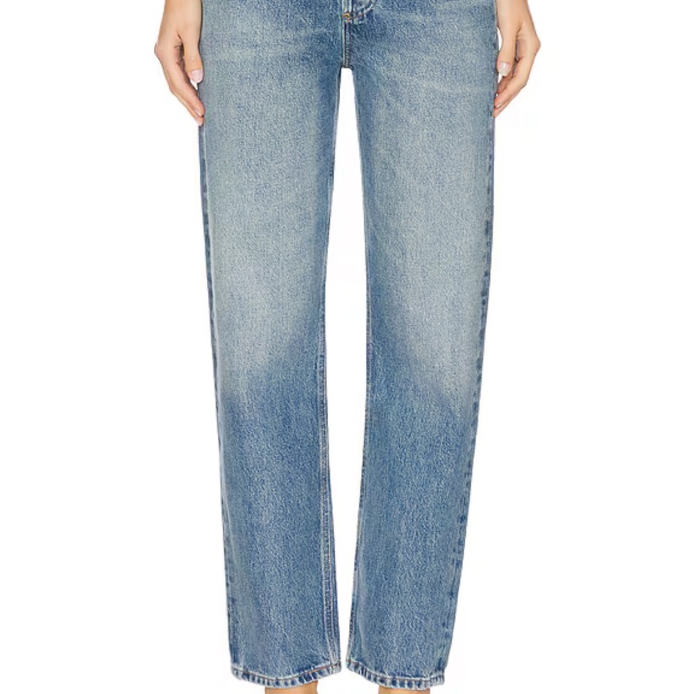 Citizens Of Humanity Blaine Straight Leg Jeans in Faded Black